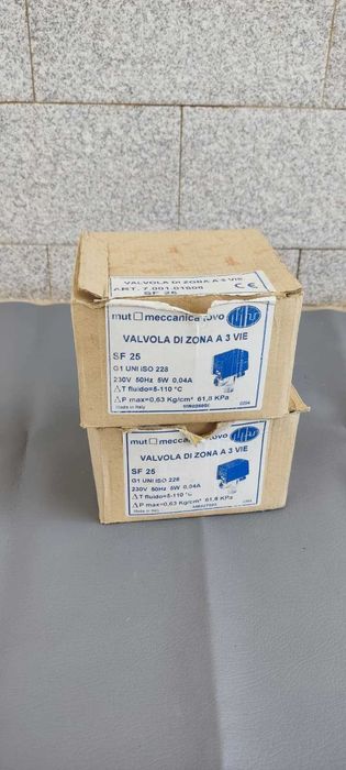 Válvula de zona de 3 vias MUT (Meccanica Tovo S.p.A.), referência ART. 7.001.01808.