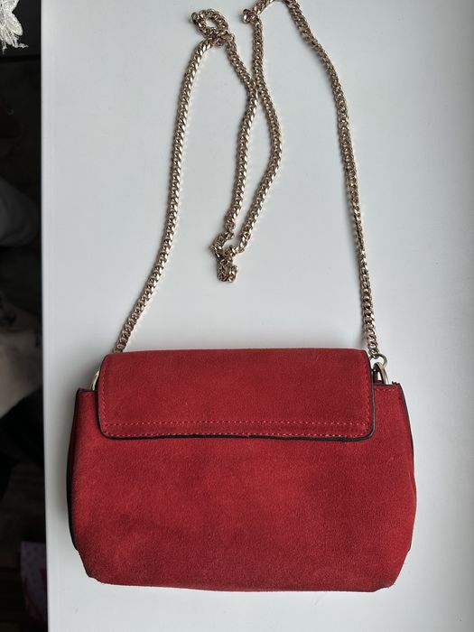 Замшева сумка MANGO