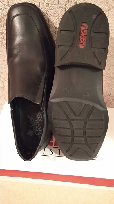 Туфли мужские RIEKER из натуральной кожи.