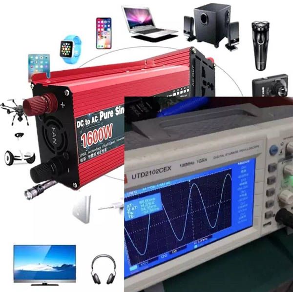 Инвертор 12-220 , чистий синус, для работы котла и др, в наличии