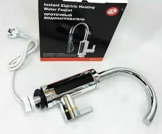 Кран проточный водонагреватель для кухни, ванной комнаты