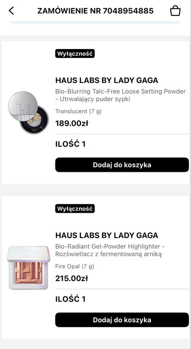 HAUS LABS puder i róż