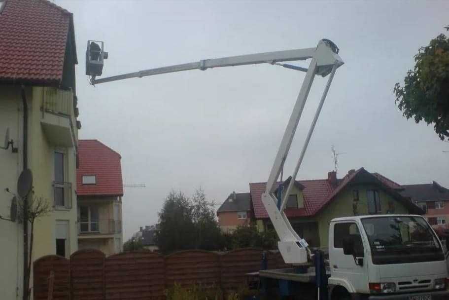 Podnośnik koszowy zwyżka prace na wysokości 26 metrów 22m