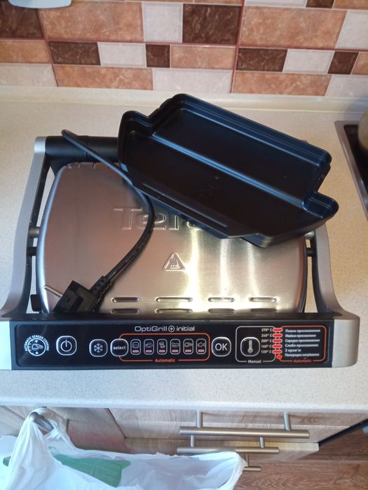 Гриль tefal optigril+initial