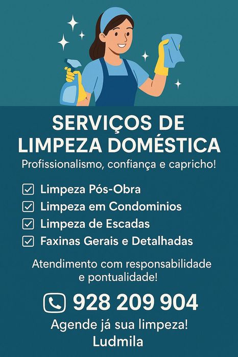 Limpezas doméstica