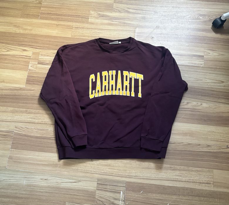 Carhartt WIP W’ Division Sweat оригінал бордовий світшот L