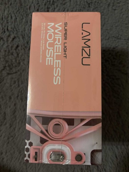 Myszka Lamzu Maya X 8K Light Pink