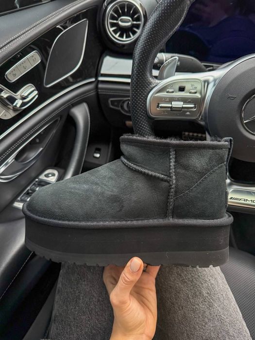 !!!АКЦІЯ!!!Ugg Classic Ultra Mini Platform XL Black