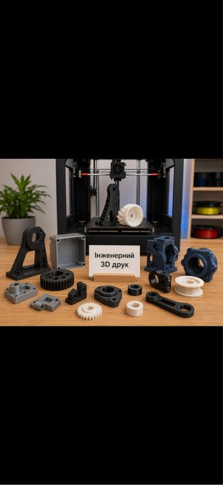 3D друк на замовлення. Деталі, органайзери, кольоровий друк
