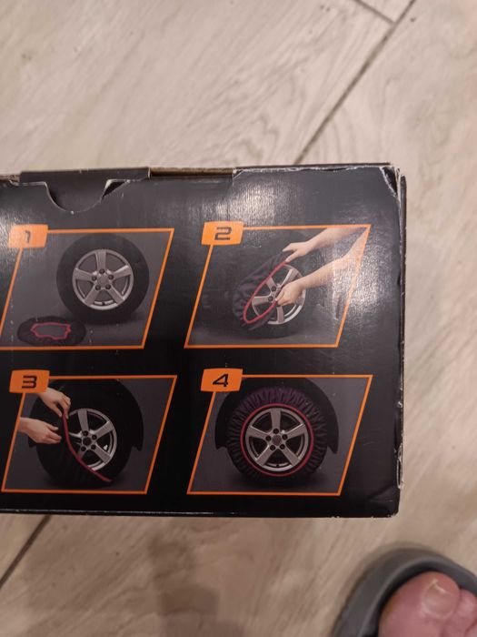 Tekstylne łańcuchy śniegowe