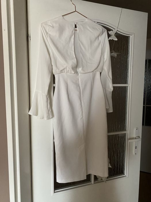 Biała sukienka xs asos