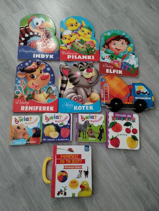 Książeczki dla malucha 30szt