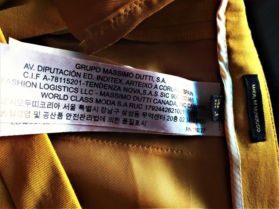 Spodnie damskie Massimo Dutti