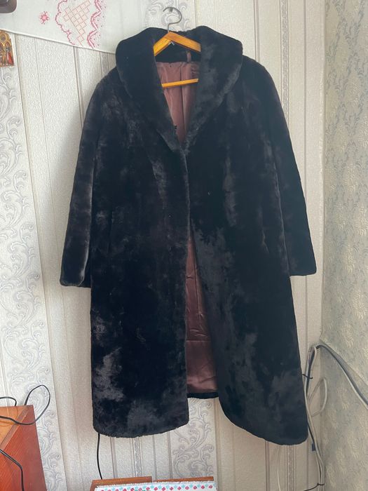 Шуба мутон натуральна