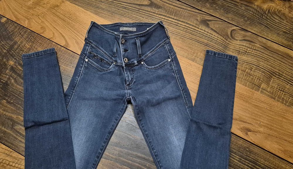 Calças Ganga Salsa PushUp Mystery - Tam 27/ XS