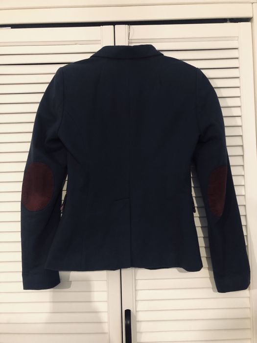 Marynarka granat granatowa krata kratka reserved rozm 36 S