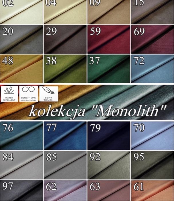 Naroznik Stylowy Roki L XL oraz U Pikowany Nowosc