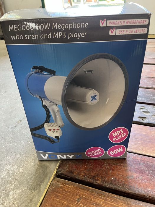 Megafone vonix novo