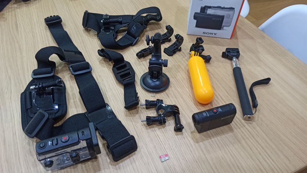 Action Cam Sony + Extras
