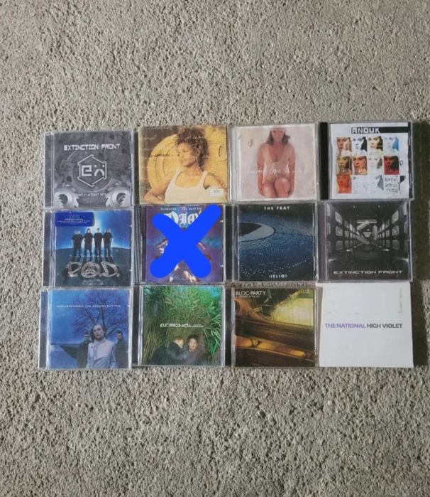 Grande coleção de cds