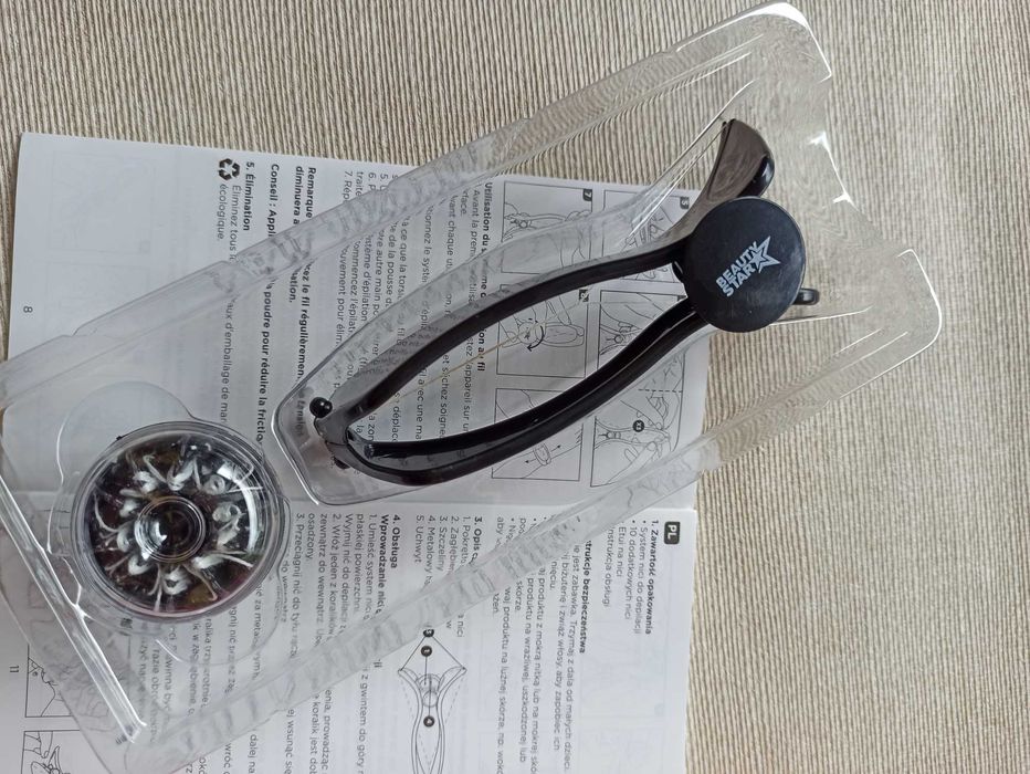 Zestaw do nitkowania epilacja depilacja