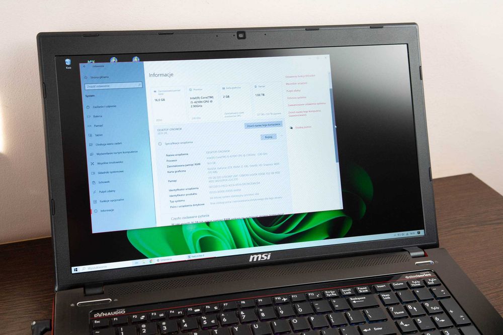 Laptop MSI GE70 2PE Apache Pro 17"