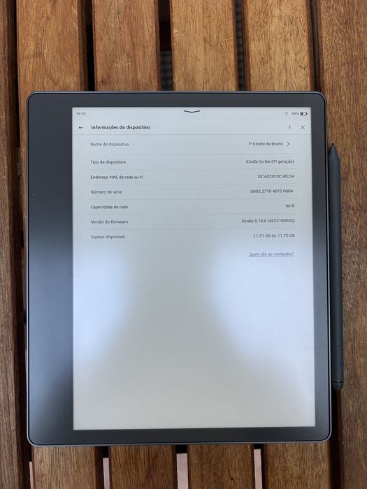 Kindle Scribe 16 GB com caixa NOVO