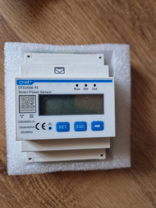 Chint Dtsu666-Fe Licznik Energii 3P4W 
Chint Chint Dtsu666-Fe Licznik Energii 3P4W Fast Ethernet Przekładniki 100 A/40 Ma
Panele fotowoltai