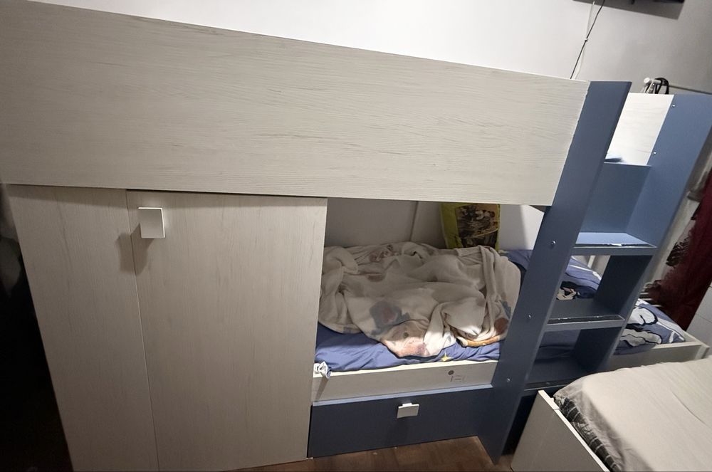 Armario da sala, guarda roupa e beliche