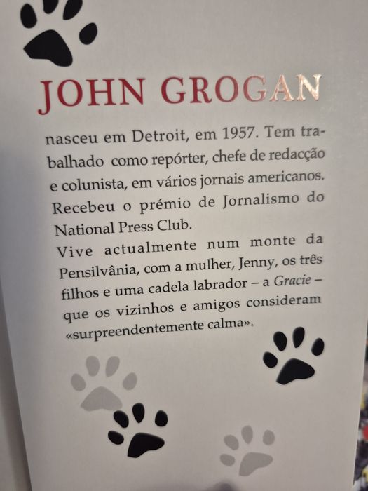 Livro" Marley um cão especial "