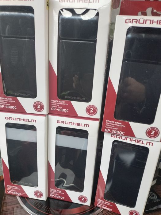 Powerbank Повербанк быстрая зарядка 30000,40000,50000