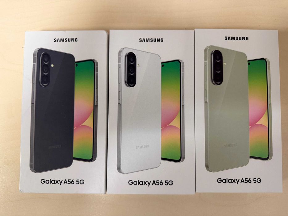 Samsung A56 8/256GB GW 24 m-ce Nowy kolor czarny oraz biały
