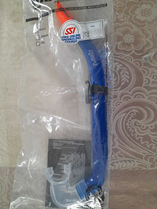 Fajka do nurkowania dziecięca Mares Sport blue