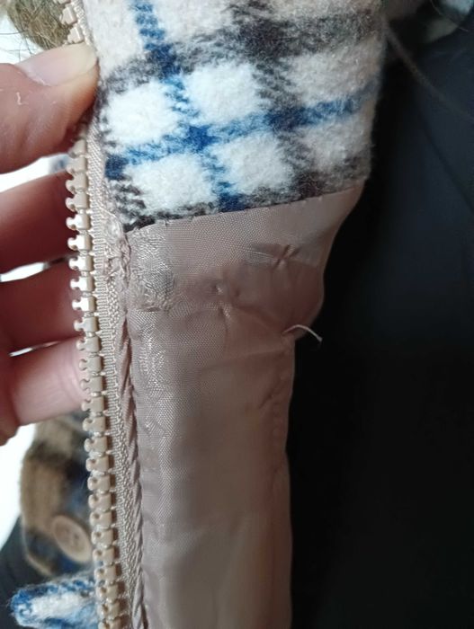 Kamizelka, ocieplana Unionbay S kratka jak Burberry