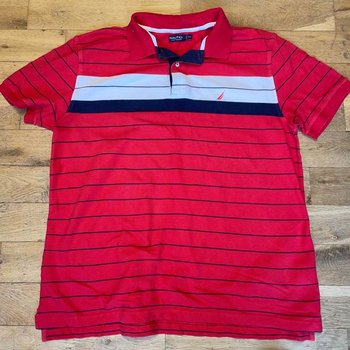 Nautica Męska Modna Koszula Polo Lato Rozm. Xxl