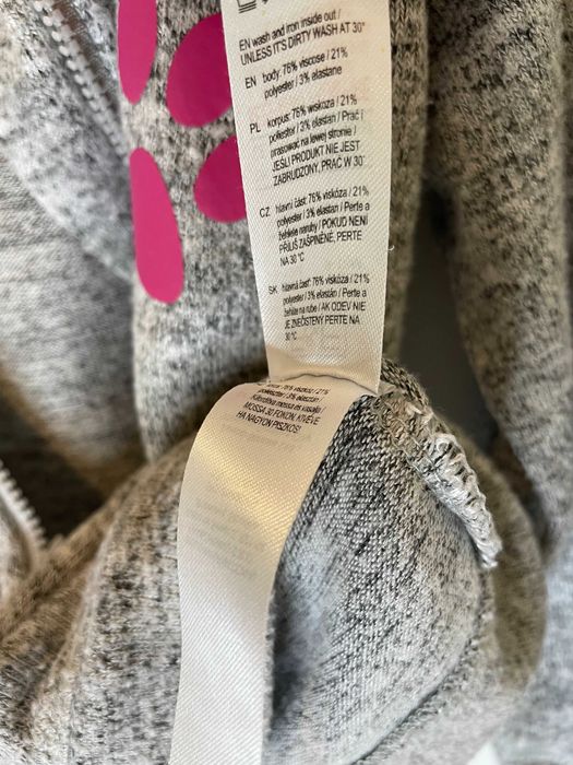 F&F Fred & Flo bluza z wiskozą z kapturem