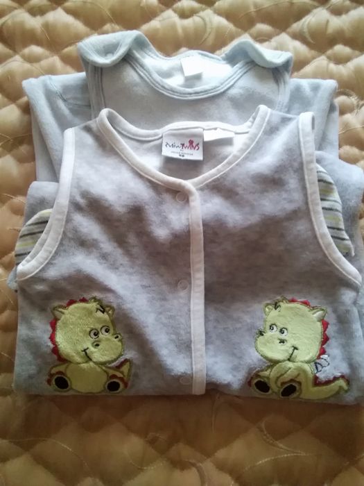 человечек  велюровый на  68 см