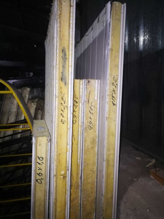 Сендвіч-панелі до холодильної камери б/у