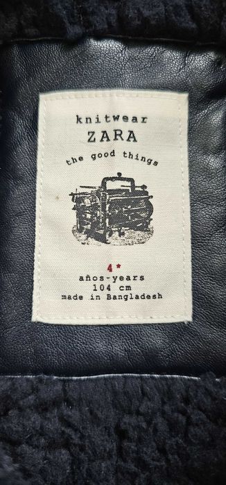 Płaszcz dla chłopca ZARA rozm.104
