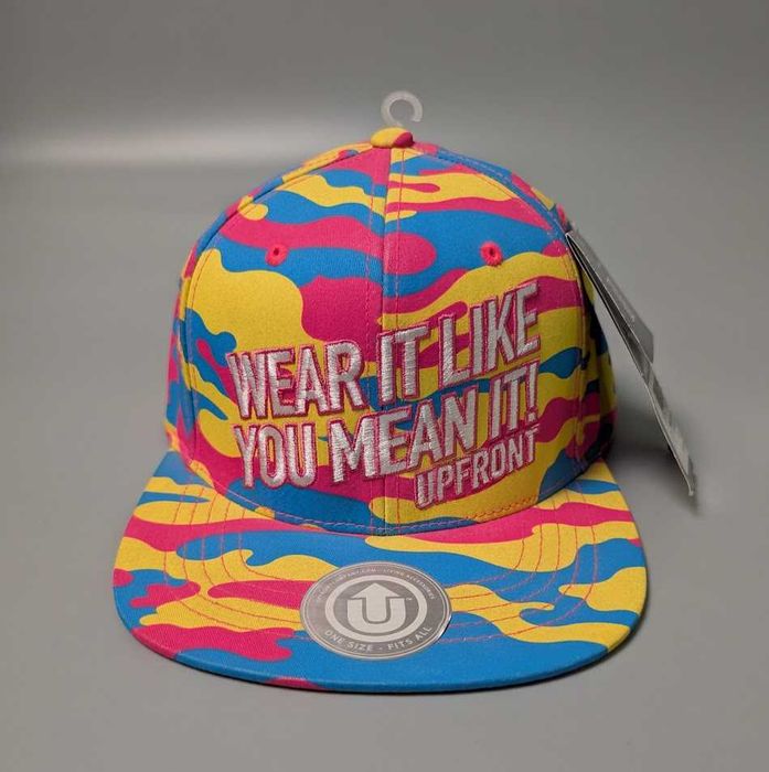 Унісекс Кепка, бейсболка снепбек, UPFRONT multicolor snapback , Данія