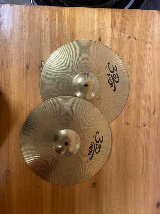 Pratos bateria, zildjian zbt, paiste