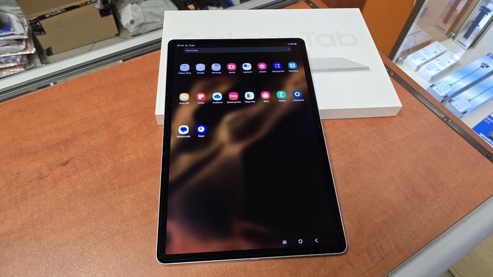 Tablet Samsung Galaxy Tab S8+ 5G 12.4" 128GB/8GB RAM srebrny, jak nowy