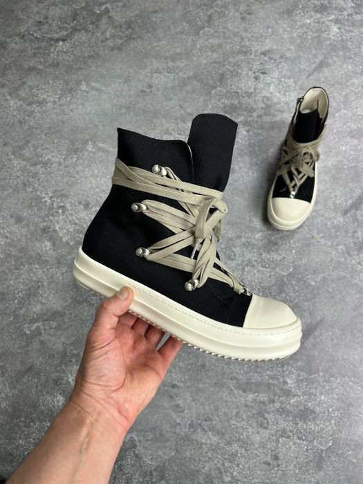 Rick owens hexagram shoes black opium arhive jambo кеди кросівки кроссовки чорні 44 43 42 41