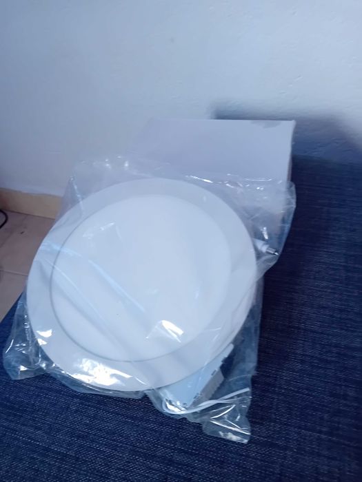 Painél Circular LED 18W 18mm Branco Frio 6000ºK