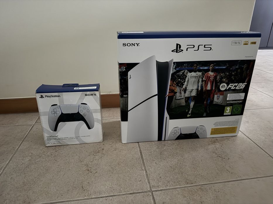 Playstation 5 1tb + fc26 + comando dual sense