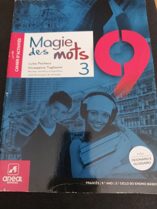 Caderno de atividades Magie des mots - 9°ano