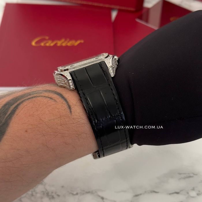 Мужские часы Cartier Santos Diamond