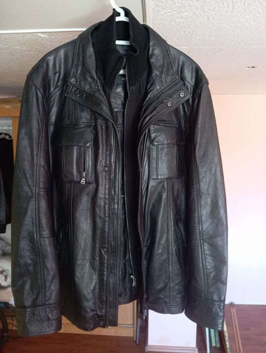 Męska kurtka skórzana markowa