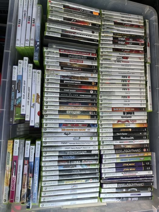 Gry Xbox 360 kinect różne ceny