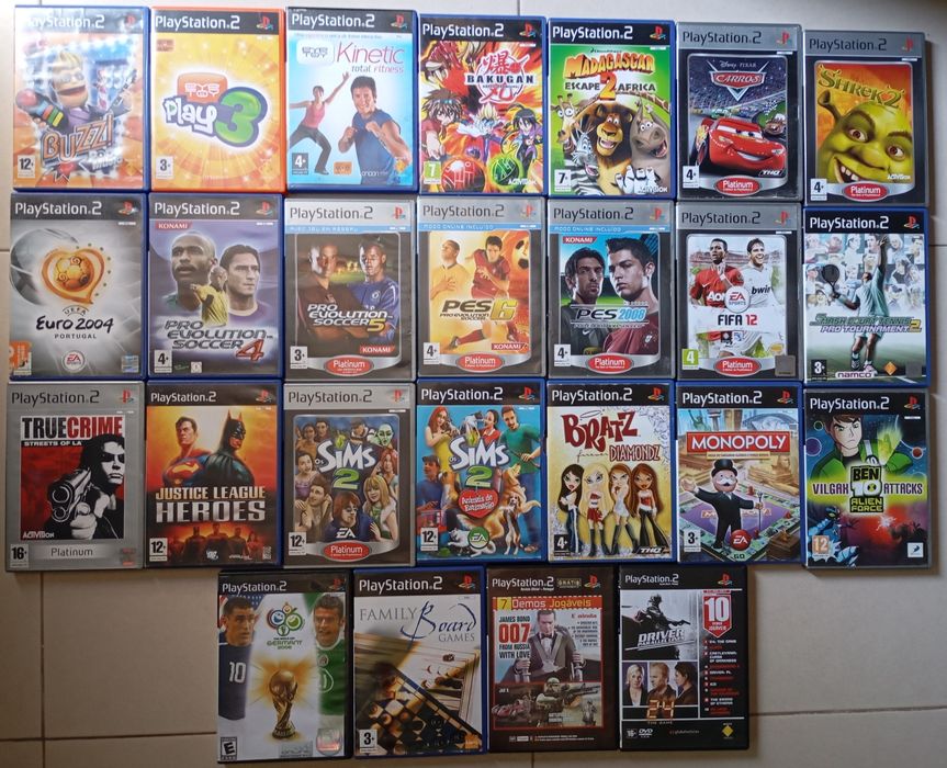 Jogos para Sony Ps2